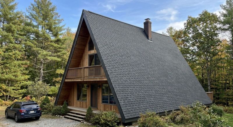 A Frame Roof Installation in Mercer County, PA