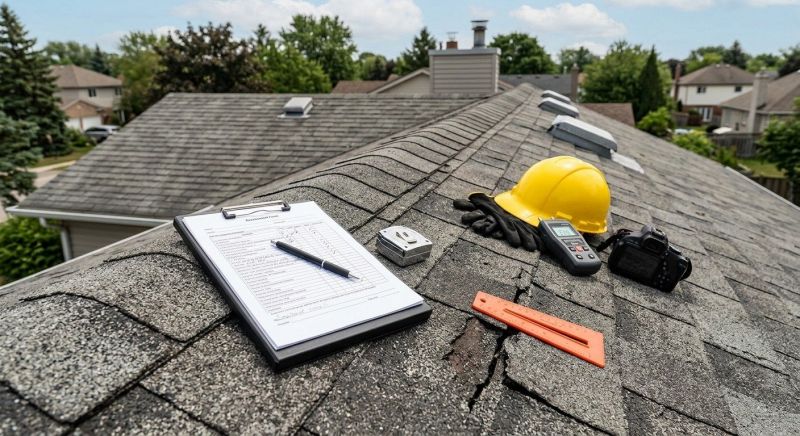 Asphalt Roof Inspection in Andover, OH