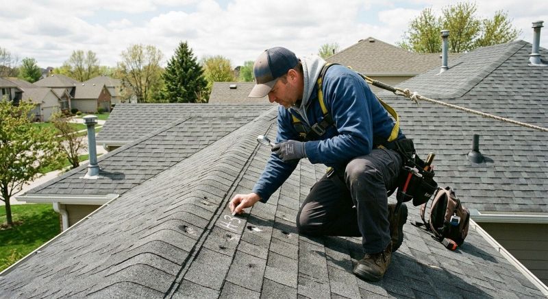 Asphalt Roof Inspection in Hermitage, PA