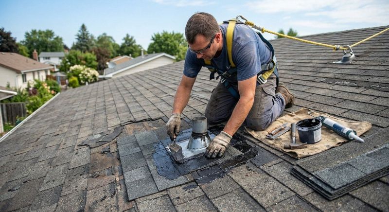 Asphalt Roof Leak Repair in Kinsman, OH