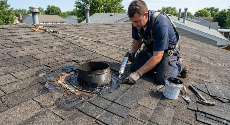 Asphalt Roof Leak Repair in Meadville, PA