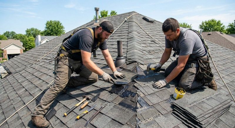 Asphalt Roof Repair in Brookfield, OH