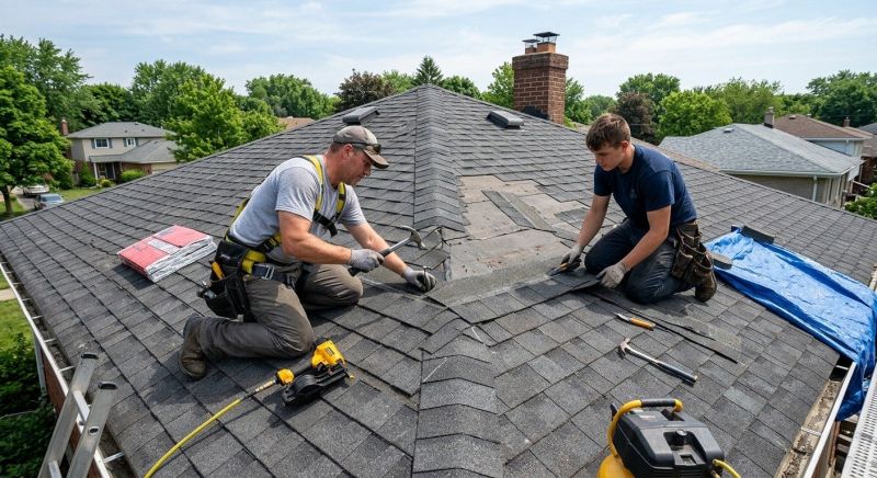 Asphalt Roof Repair in Greenville, PA