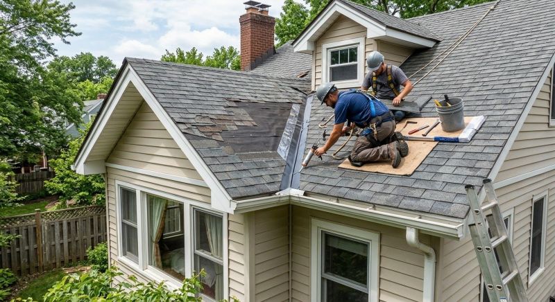 Asphalt Roof Repair in Grove City, PA