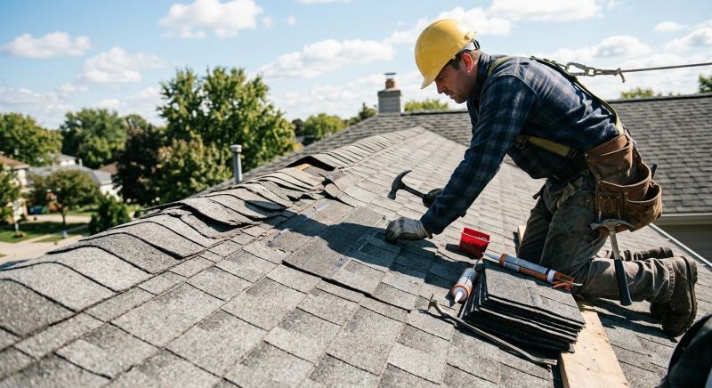 Asphalt Roof Repair in Grove City, PA
