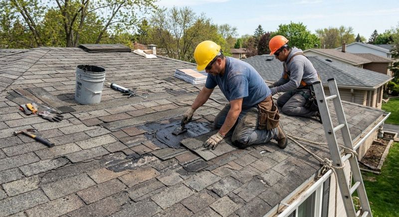 Asphalt Roof Repair in Meadville, PA
