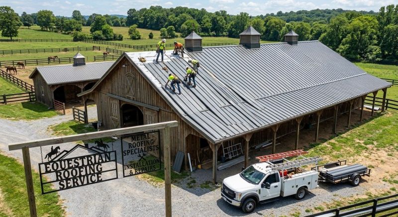Barn Roof Installation in Mercer County, PA