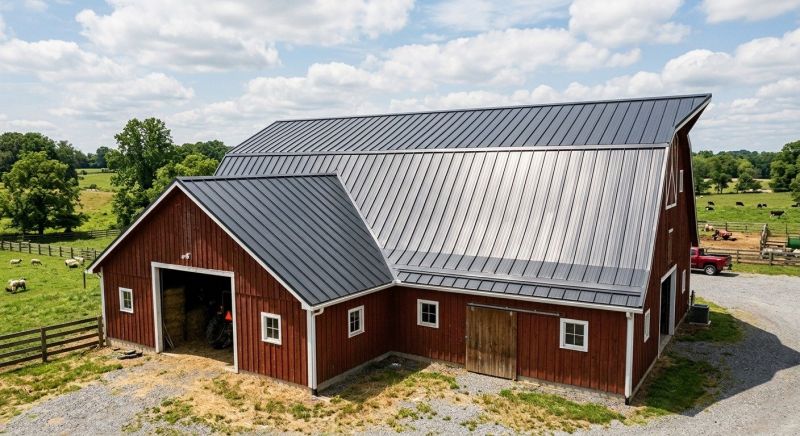 Barn Roof Replacement in Mercer County, PA