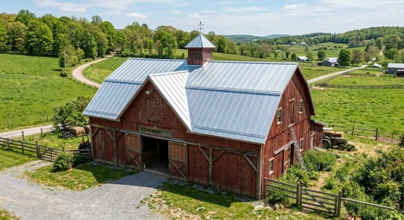 Barn Roof Replacement in Linesville, PA