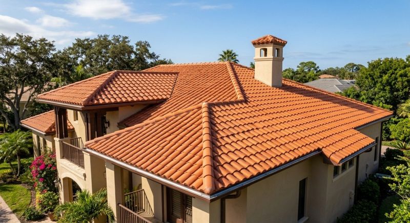 Barrel Tile Roof Installation in Mercer County, PA