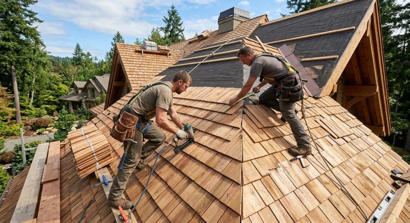 Cedar Roof Installation in New Wilmington, PA