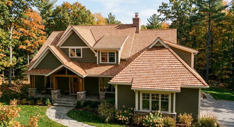 Cedar Roof Installation in Warren, OH