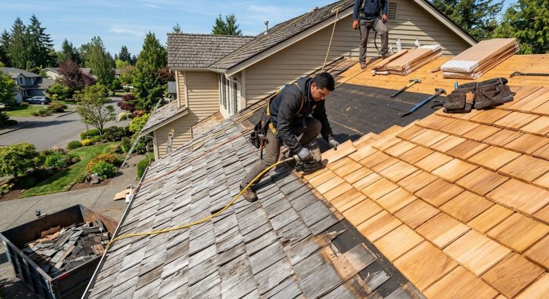 Cedar Roof Replacement in New Wilmington, PA
