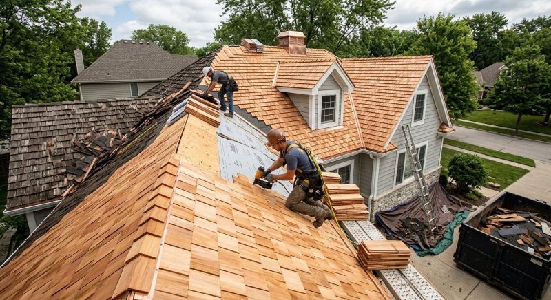 Cedar Roof Replacement in Warren, OH