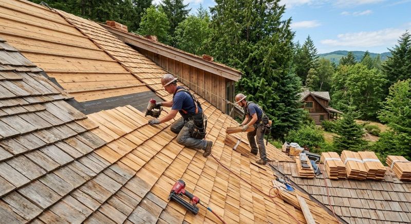 Cedar Shake Roof Construction in Mercer County, PA