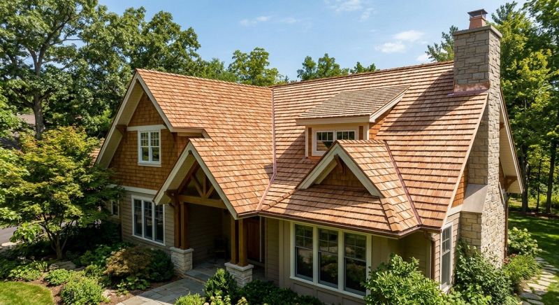 Cedar Shake Roof Construction in Trumbull County, OH