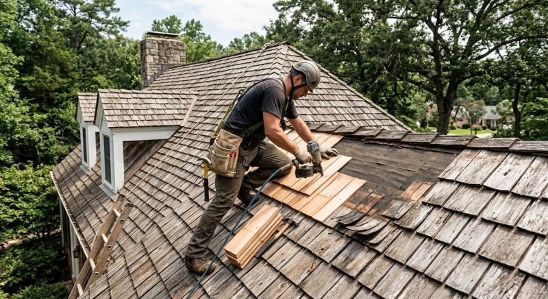 Cedar Shingles Repair in New Wilmington, PA