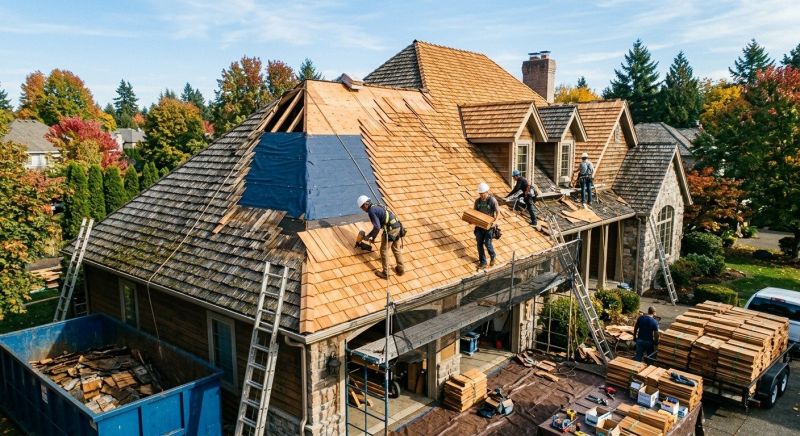 Cedar Shingles Replacement in Sandy Lake, PA