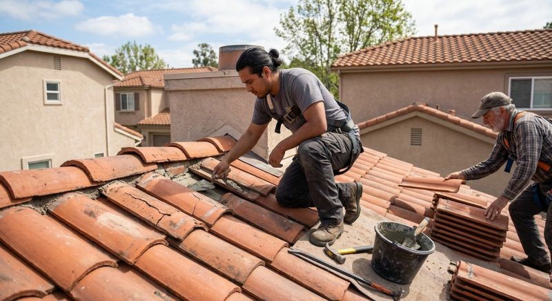 Clay Roof Leak Repair in Mercer County, PA