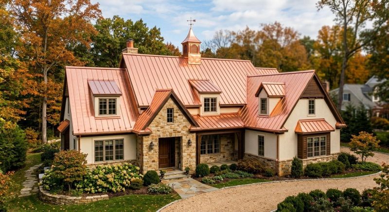 Copper Roof Repair in Mercer County, PA