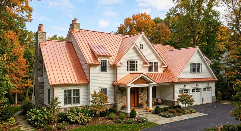 Copper Roof Replacement in Mercer County, PA
