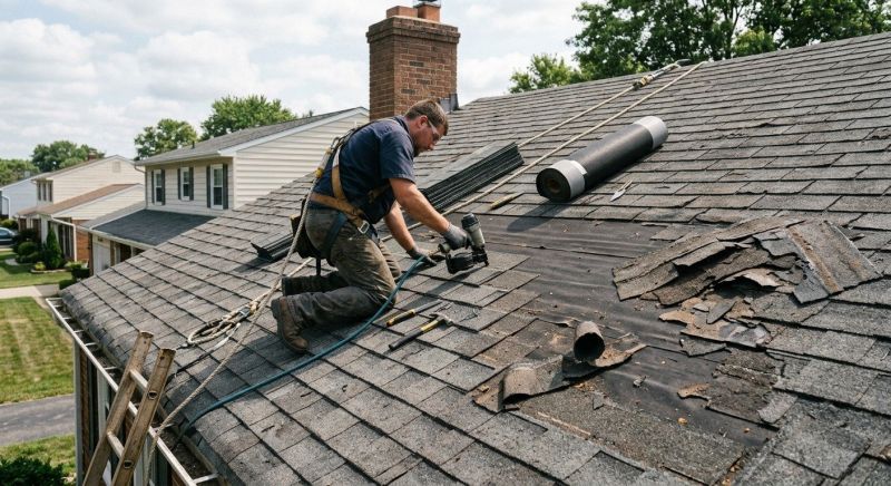 Damaged Roof Repair in Trumbull County, OH