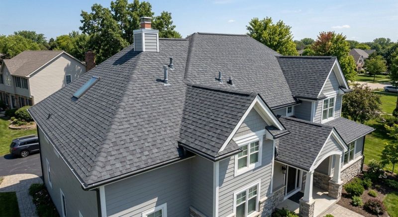 Damaged Roof Replacement in Brookfield, OH