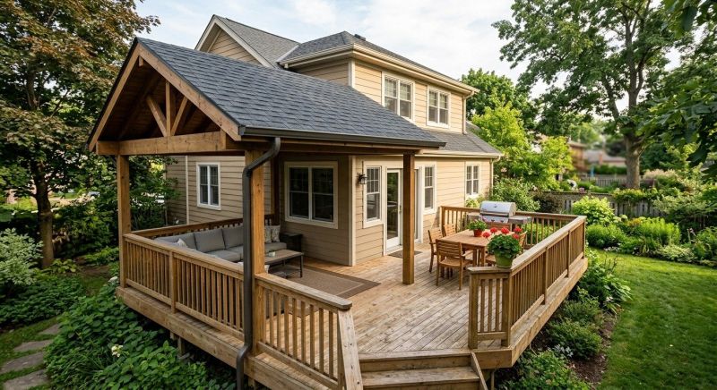 Deck Roof Construction in Mercer County, PA