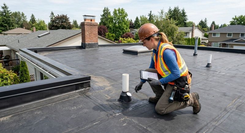 Epdm Roof Inspection in Mercer County, PA