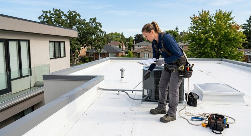 Epdm Roof Inspection in Mercer County, PA
