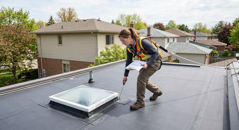 Epdm Roof Inspection in Mercer County, PA
