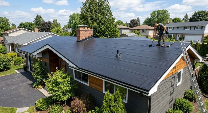 Epdm Roof Installation in Girard, OH
