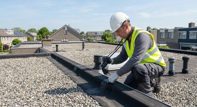 Flat Roof Inspection in Mercer County, PA