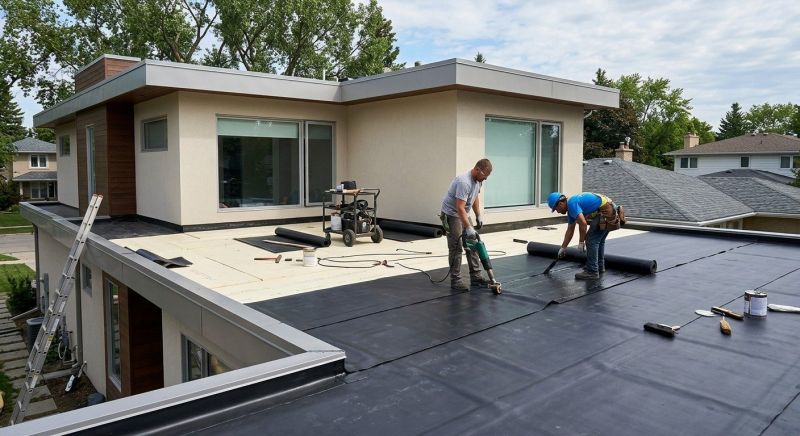 Flat Roof Installation in Warren, OH