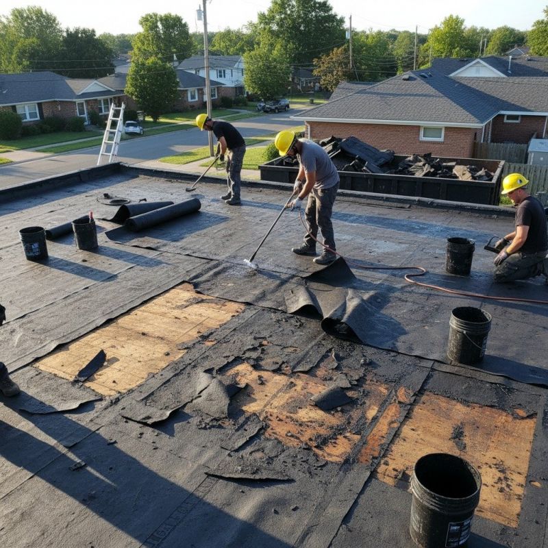 Flat Roof Repair in Andover, OH