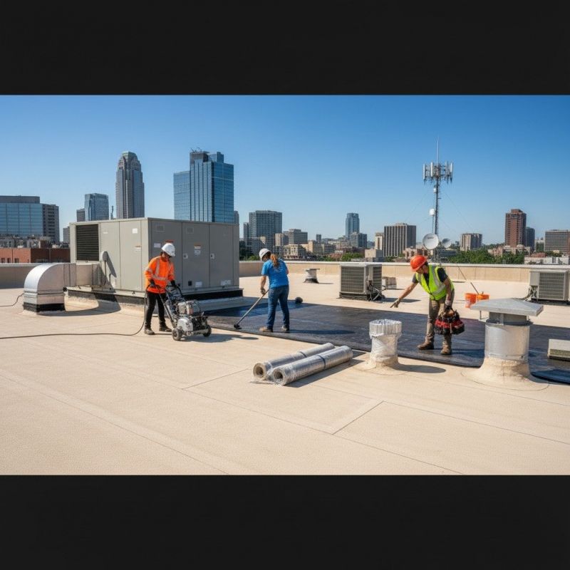 Flat Roof Repair in Andover, OH