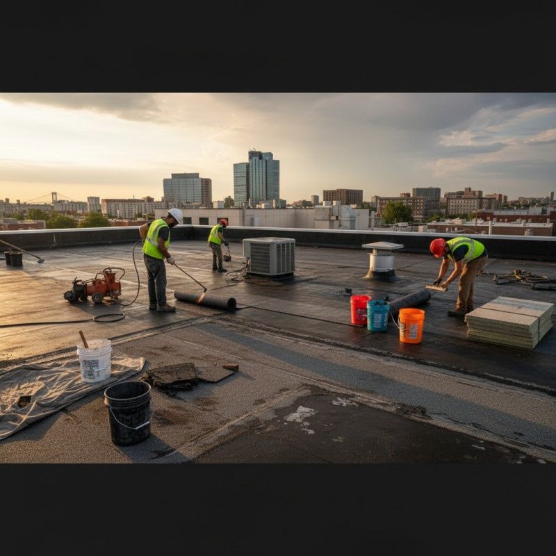 Flat Roof Repair in Crawford County, PA