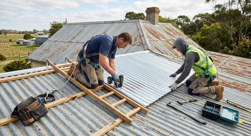Galvanized Roof Repair in Mercer County, PA