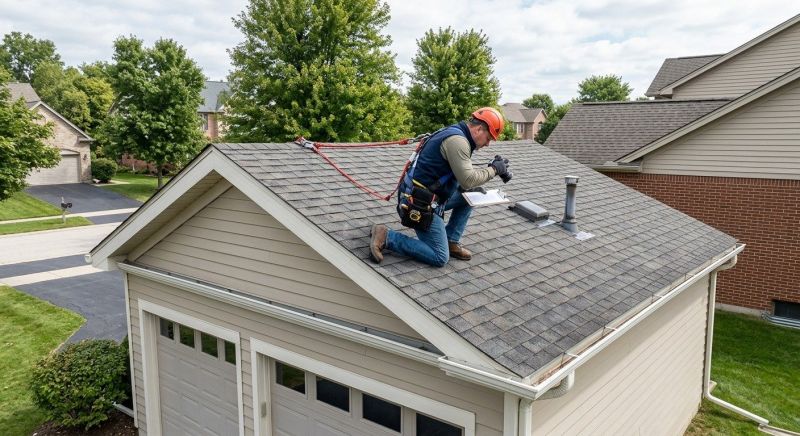 Garage Roof Inspection in Mercer County, PA