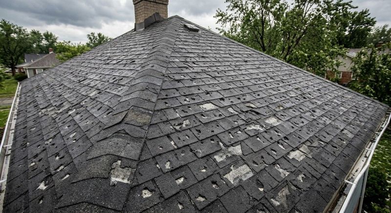 Hail Damage Roof Repair in Vienna, OH