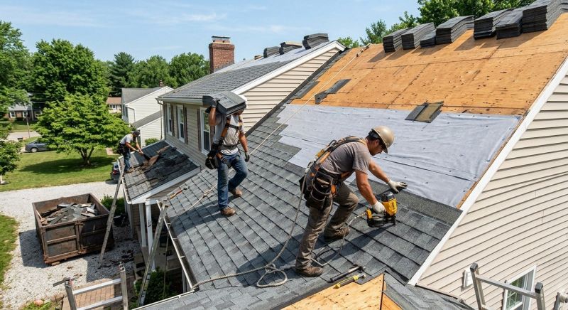 Hip Roof Shingle Replacement in Mercer County, PA