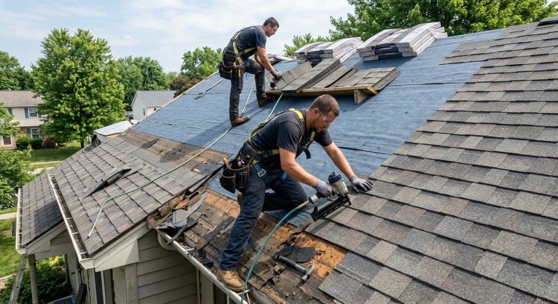 Hip Roof Shingle Replacement in Mercer County, PA