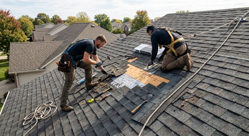 House Roof Repair in Linesville, PA