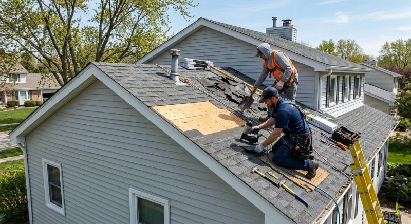 House Roof Repair in Meadville, PA