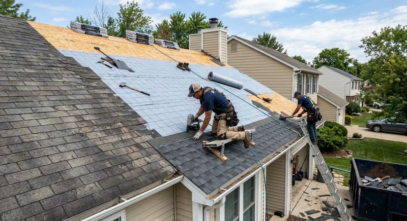 House Shingles Repair in Mercer County, PA