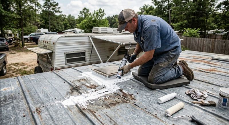 Metal Roof Flashing Repair in Mercer County, PA