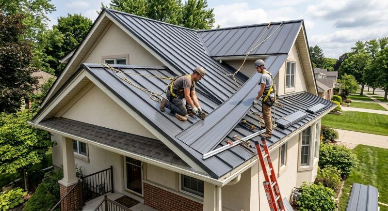 Metal Roof Installation in Girard, OH
