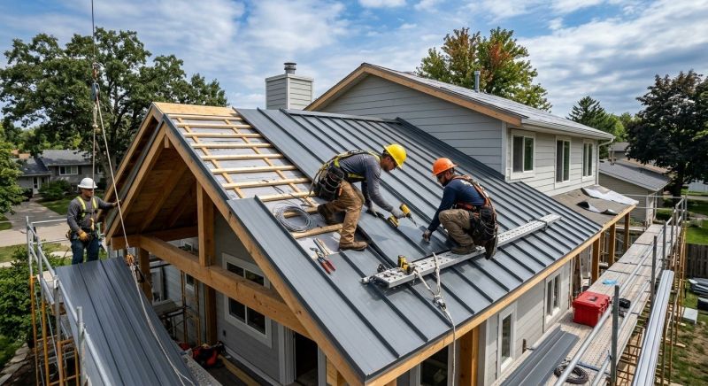 Metal Roof Installation in Kinsman, OH