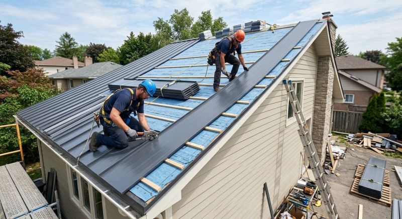 Metal Roof Installation in Sandy Lake, PA