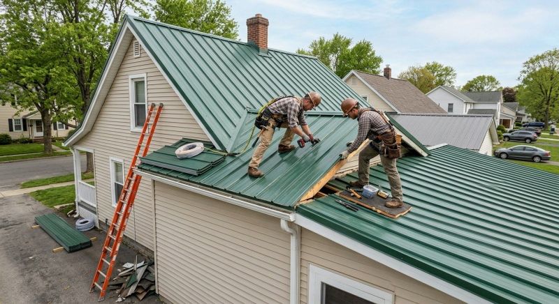 Metal Roof Repair in Linesville, PA